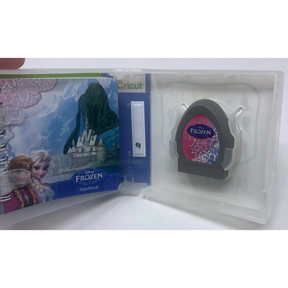 Disney Frozen Cricut Imagine Cartridge with Handbook Untested 2015 Provo Craft
